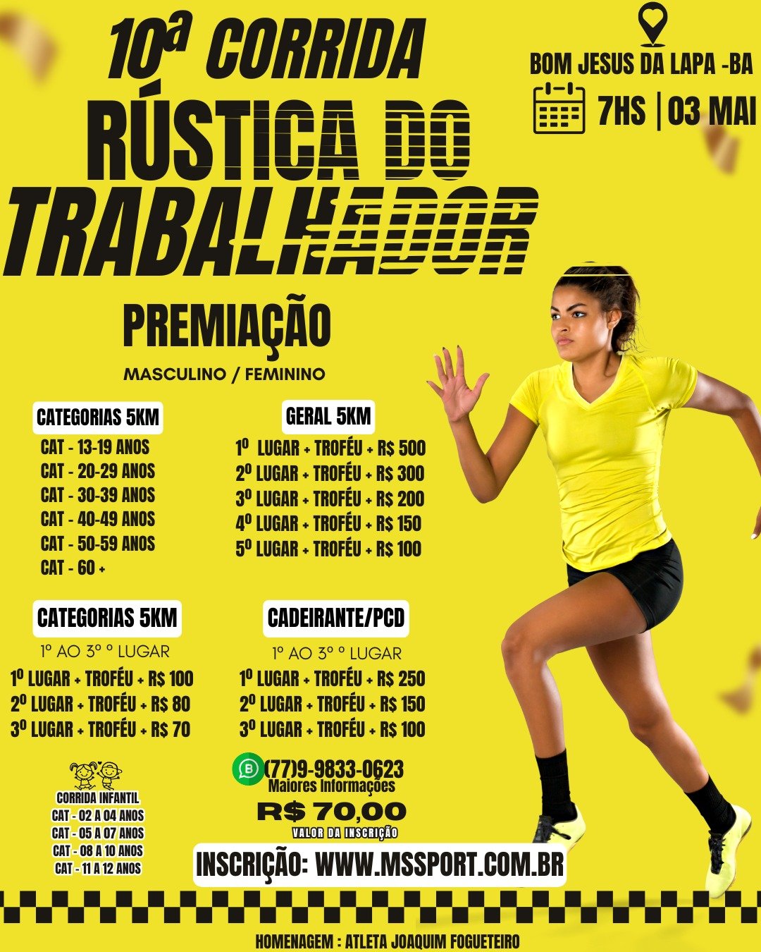 10ª CORRIDA DO TRABALHADOR