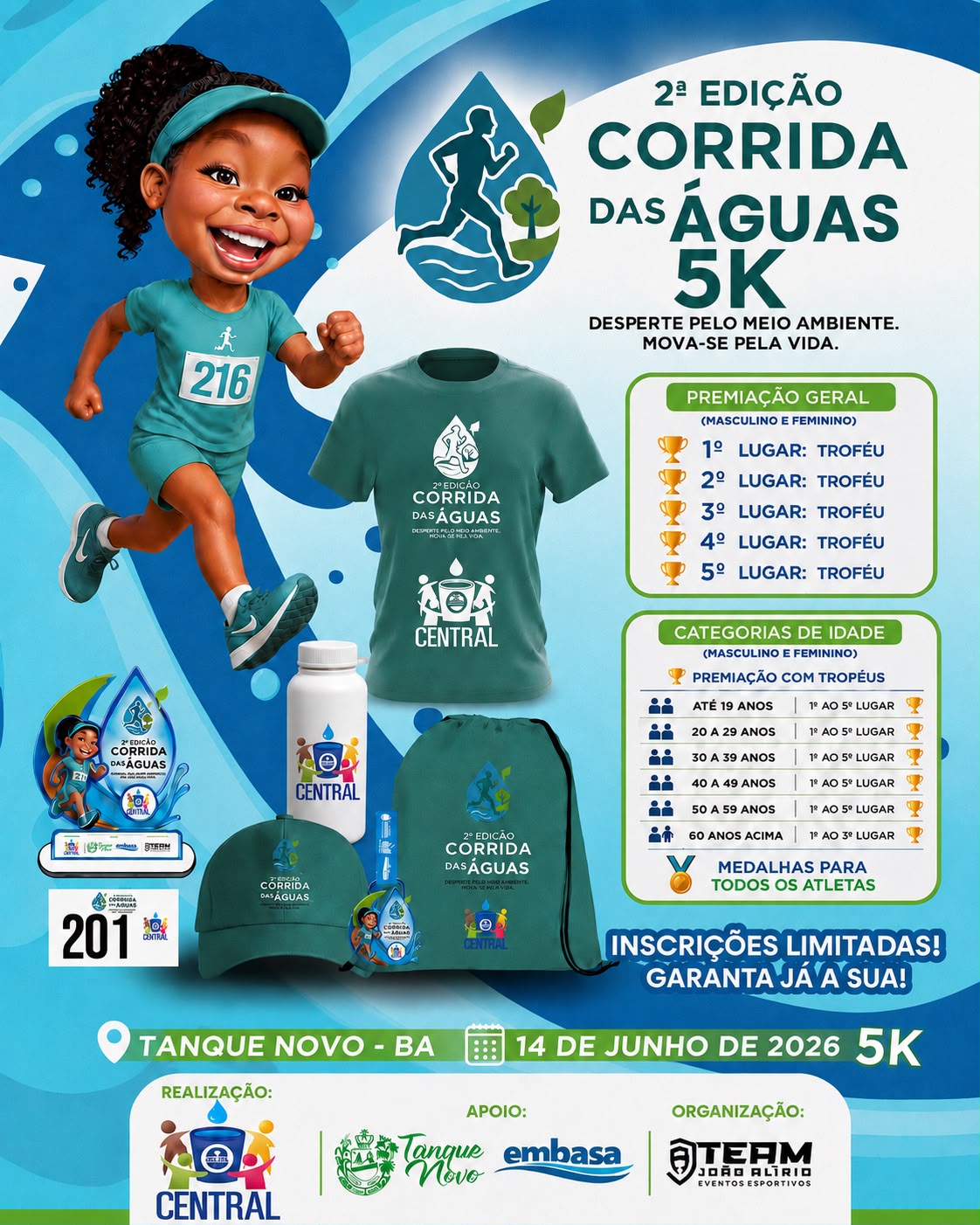 2ª CORRIDA DAS ÁGUAS - TANQUE NOVO - BA